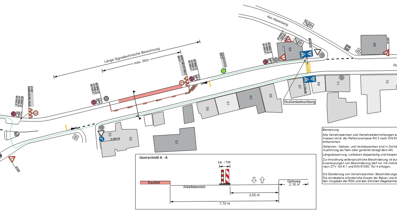 Planung von bc trafficplan