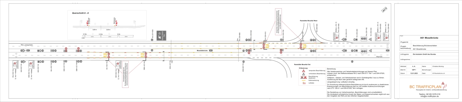 Planung von bc trafficplan