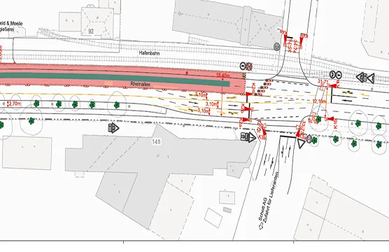 Für eine regelkonforme und verkehrssichere Baustelle - das sind die Verkehrskonzepte von bc trafficplan.